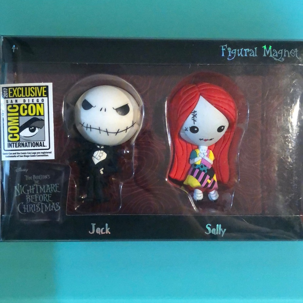 Disney Jack and Sally Figural Magnets